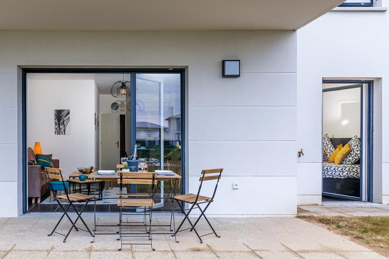 King Size Bed - Free Private Parking - Garden & Terrace - 14Min From Disneyland Ferrières-en-Brie Dış mekan fotoğraf