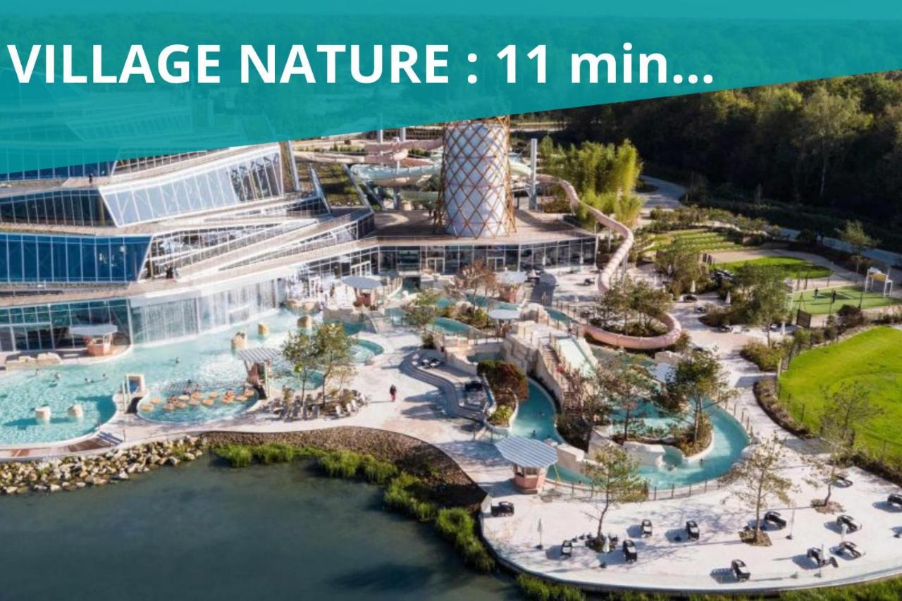 King Size Bed - Free Private Parking - Garden & Terrace - 14Min From Disneyland Ferrières-en-Brie Dış mekan fotoğraf